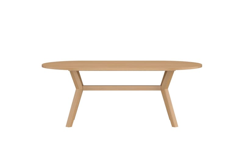 Kenya ovalt spisebord 200 cm utendørs - Natur - Hagemøbler - Hagebord - Spisebord ute