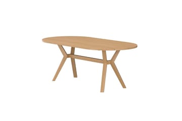 Kenya ovalt spisebord 200 cm utendørs - Natur - Hagemøbler - Hagebord - Spisebord ute