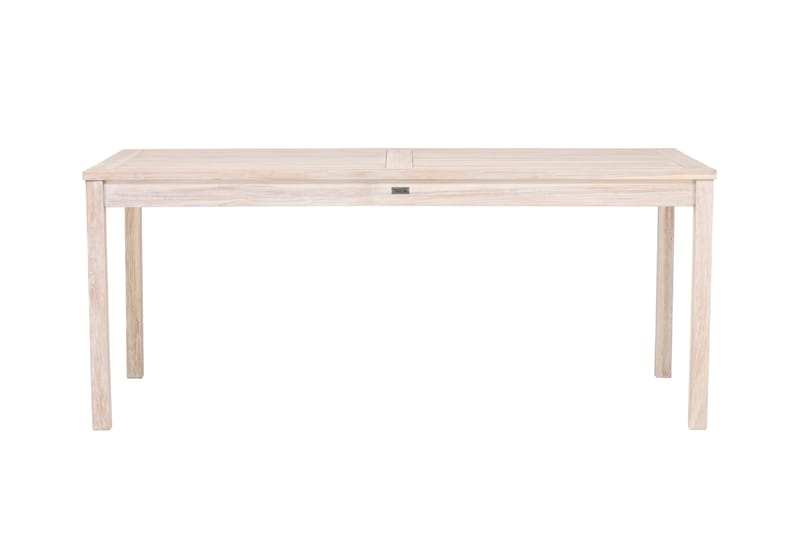Kenya Spisebord Utendørs 90x180 cm - Hvitlasert - Hagemøbler - Hagebord - Spisebord ute