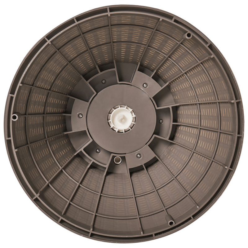 Kjølebar/barbord utendørs Aisa 49 cm imitasjon av tre - brun - Hagemøbler - Hagebord - Barbord