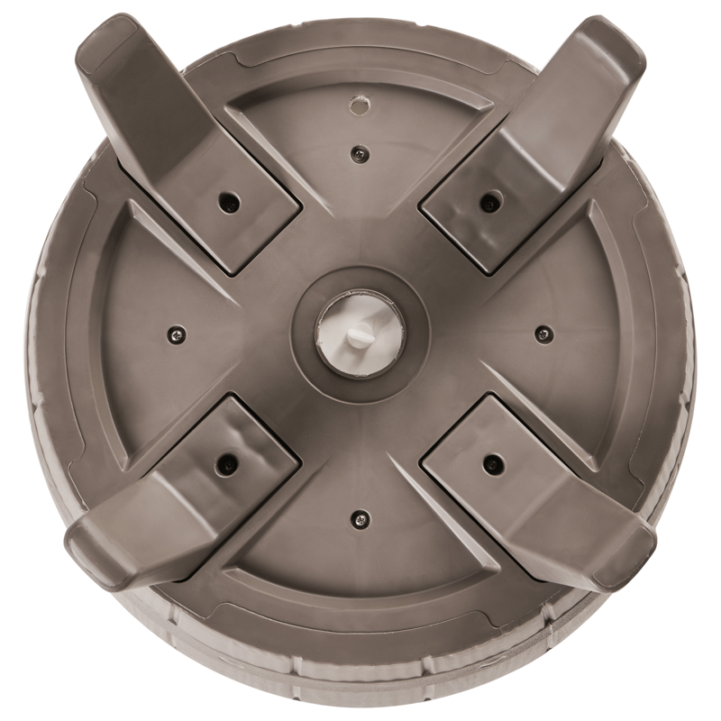 Kjølebar/barbord utendørs Silg 49 cm - beige/grå/hvit - Hagemøbler - Hagebord - Barbord