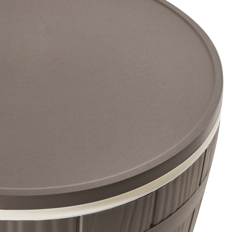 Kjølebar/barbord utendørs Silg 49 cm - beige/grå/hvit - Hagemøbler - Hagebord - Barbord