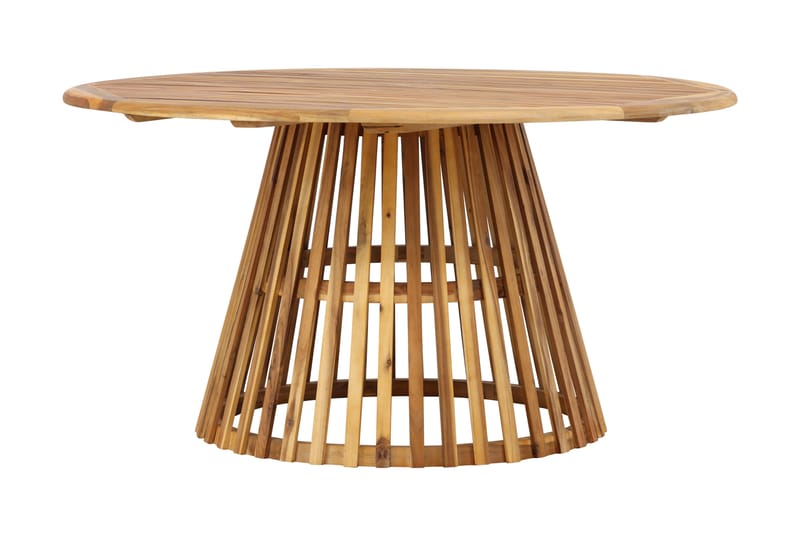 Lakenview Rundt Spisebord Utendørs 150 cm - Natur - Hagemøbler - Hagebord - Spisebord ute