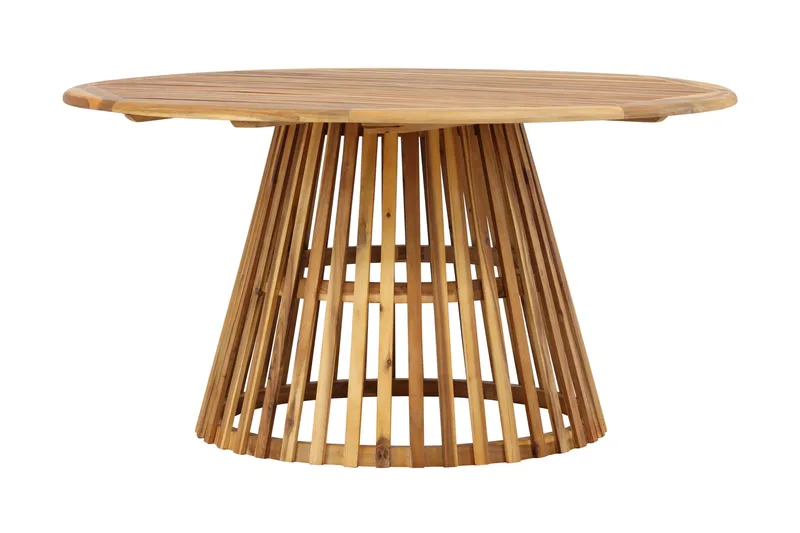 Lakenview Rundt Spisebord Utendørs 150 cm, Natur