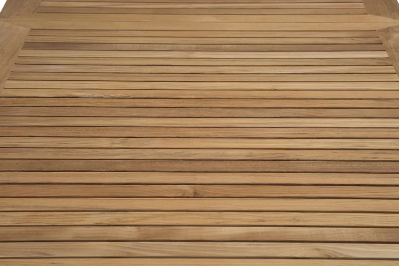 Las Vegas Uttrekkbart Spisebord 220/280x100 cm - Svart/Teak - Hagemøbler - Hagebord - Spisebord ute