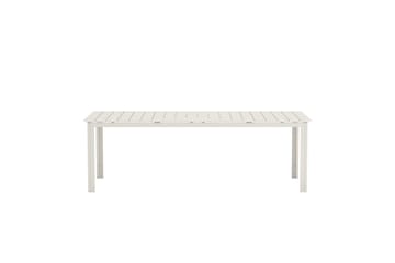 Levels rektangulært spisebord 229 cm utendørs - Beige - Hagemøbler - Hagebord - Spisebord ute