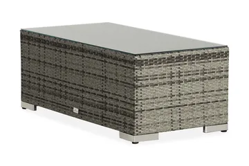 Bahamas Bord 113x58 cm - Grå - Hagemøbler - Hagebord - Loungebord & Sofabord utendørs