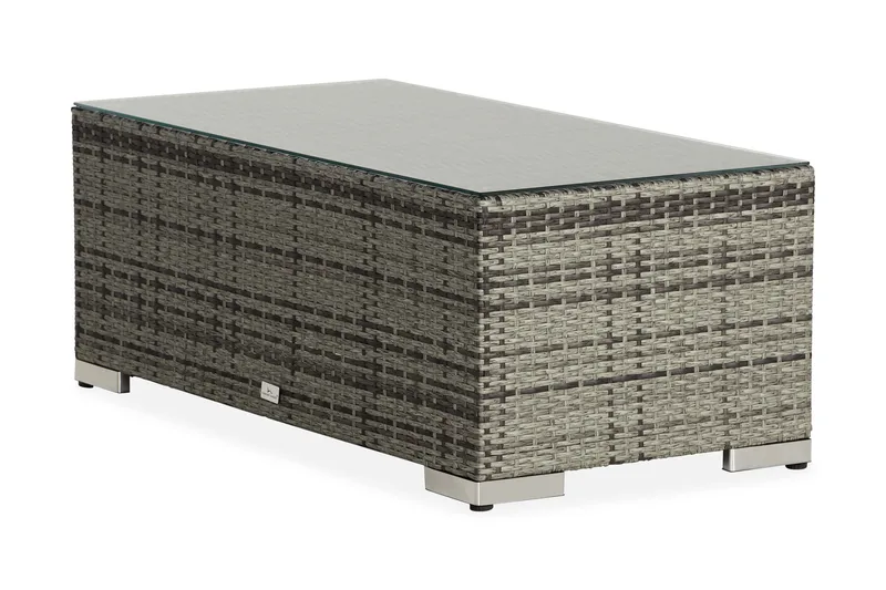 Bahamas Bord 113x58 cm - Grå - Hagemøbler - Hagebord - Loungebord & Sofabord utendørs