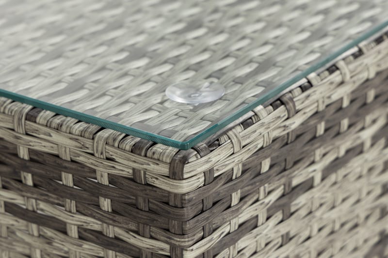 Bahamas Bord 113x58 cm - Grå - Hagemøbler - Hagebord - Loungebord & Sofabord utendørs
