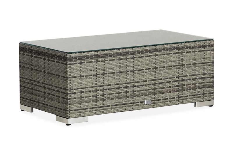 Bahamas Bord 113x58 cm - Grå - Hagemøbler - Hagebord - Loungebord & Sofabord utendørs