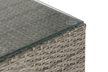 Bahamas Bord 113x58 cm - Grå - Hagemøbler - Hagebord - Loungebord & Sofabord utendørs