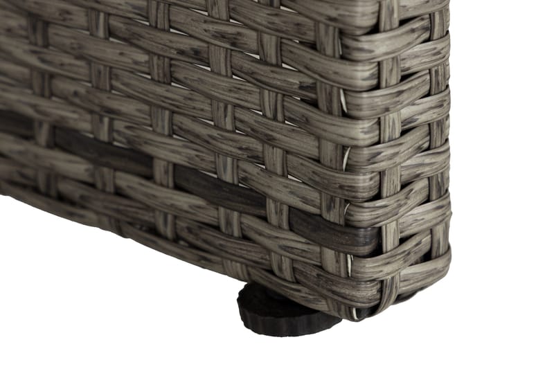 Bahamas Bord med Hylle 113x58 cm - Grå - Hagemøbler - Hagebord - Loungebord & Sofabord utendørs