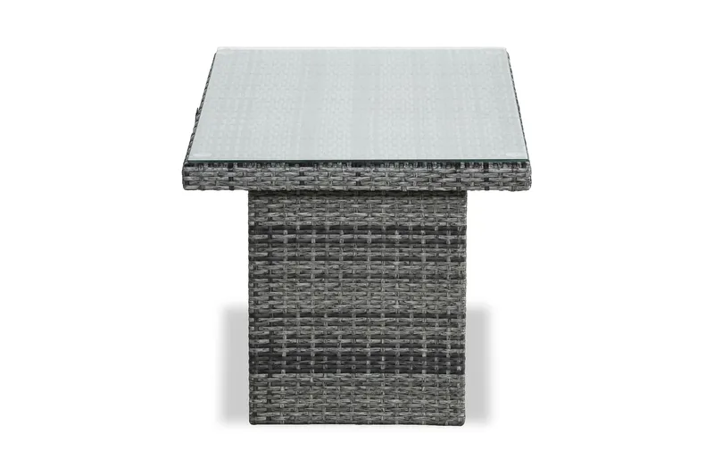 Bahamas Høyt Sofabord 100x60 cm - Grå - Hagemøbler - Hagebord - Loungebord & Sofabord utendørs