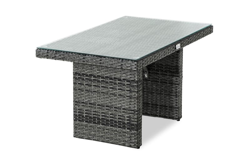 Bahamas Høyt Sofabord 100x60 cm - Grå - Loungebord & Sofabord utendørs - Balkongbord