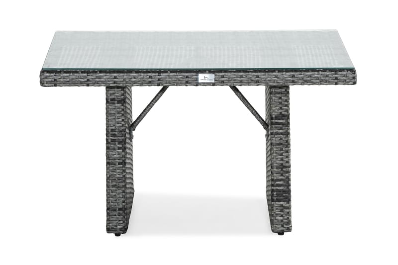 Bahamas Høyt Sofabord 100x60 cm - Grå - Loungebord & Sofabord utendørs - Balkongbord