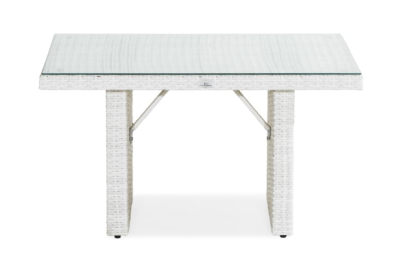 Bahamas Høyt Sofabord 100x60 cm - Hvit - Loungebord & Sofabord utendørs - Balkongbord