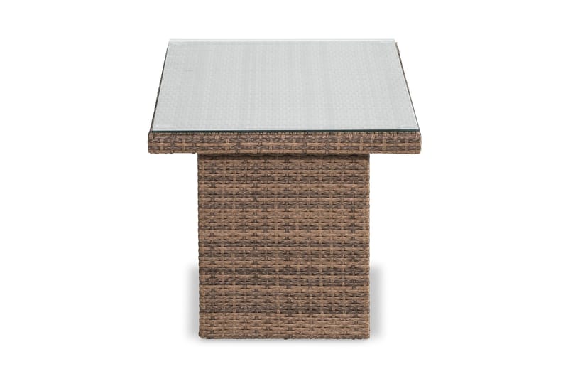 Bahamas Høyt Sofabord 100x60 cm - Sand - Hagemøbler - Hagebord - Loungebord & Sofabord utendørs