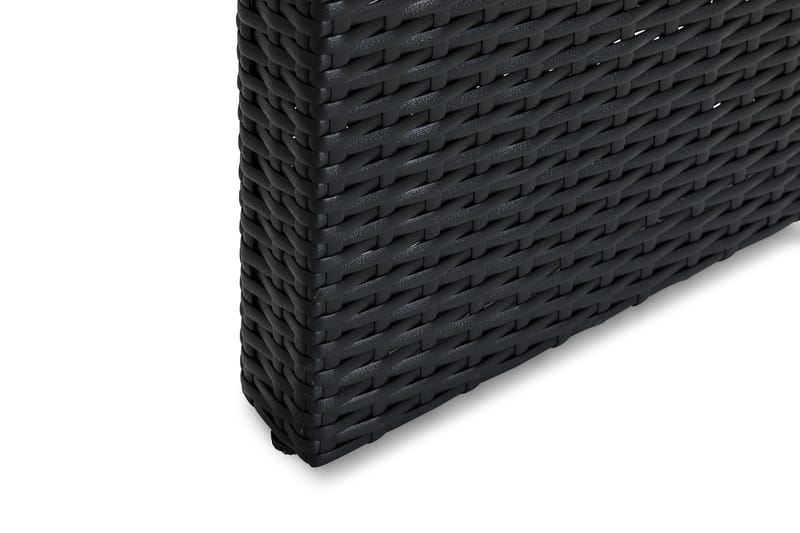 Bahamas Høyt Sofabord 100x60 cm - Svart - Hagemøbler - Hagebord - Loungebord & Sofabord utendørs