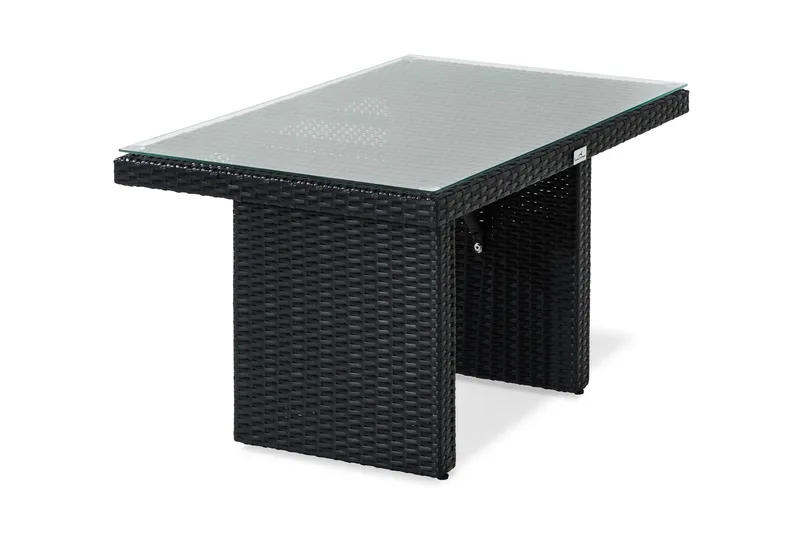 Bahamas Høyt Sofabord 100x60 cm, Svart