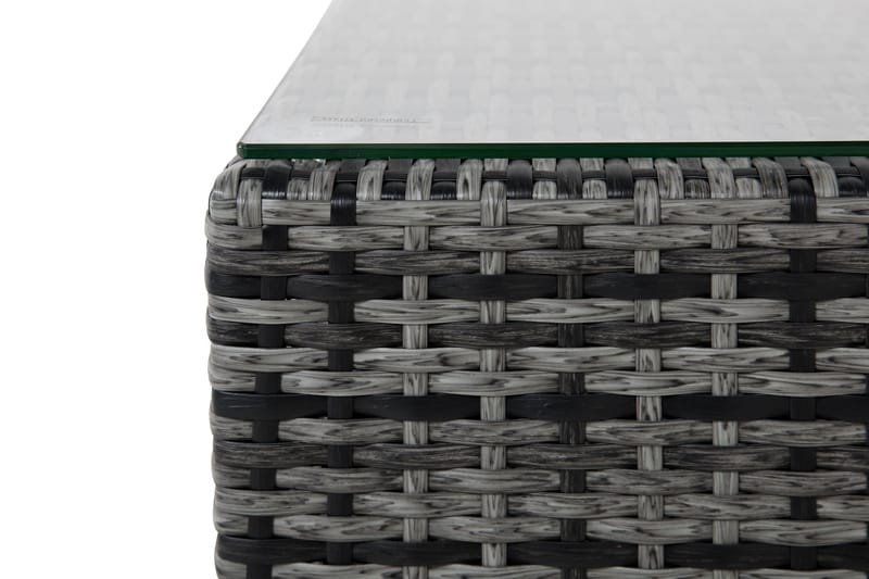 Bahamas Sidebord 43x43x43 cm - Grå - Hagemøbler - Hagebord - Loungebord & Sofabord utendørs