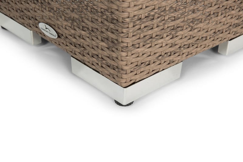 Bahamas Sidebord 43x43x43 cm - Sand - Hagemøbler - Hagebord - Loungebord & Sofabord utendørs