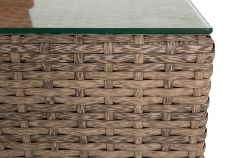 Bahamas Sidebord 43x43x43 cm - Sand - Hagemøbler - Hagebord - Loungebord & Sofabord utendørs