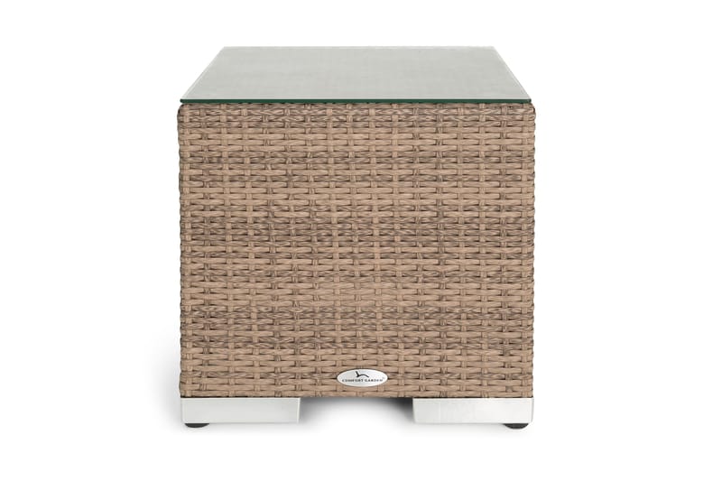 Bahamas Sidebord 43x43x43 cm - Sand - Hagemøbler - Hagebord - Loungebord & Sofabord utendørs