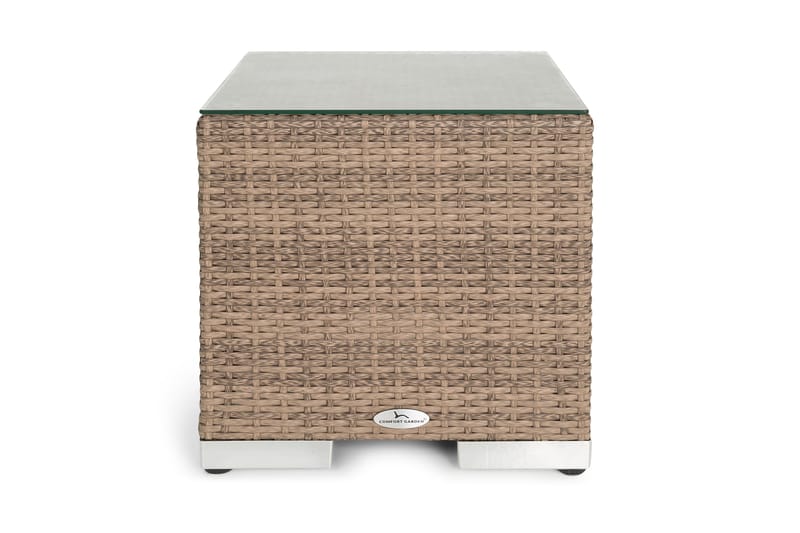 Bahamas Sidebord 43x43x43 cm - Sand - Loungebord & Sofabord utendørs - Balkongbord