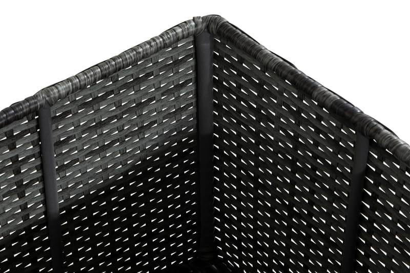 Bahamas Sidebord med Oppbevaring 45x45 cm - Grå - Hagemøbler - Hagebord - Loungebord & Sofabord utendørs