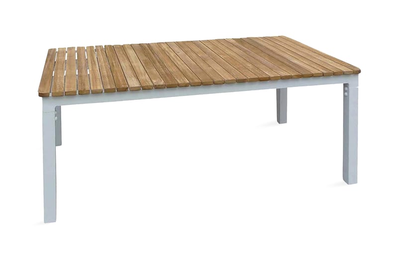 Brasilia Sofabord 110x60 Teak/Hvit - Venture Home - Loungebord & Sofabord utendørs - Balkongbord