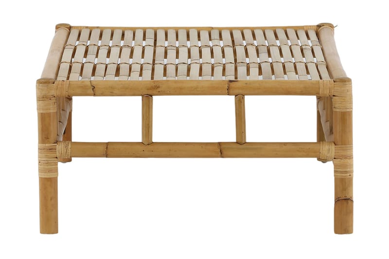 Cane Sofabord 120 cm - Tre/natur - Hagemøbler - Hagebord - Loungebord & Sofabord utendørs