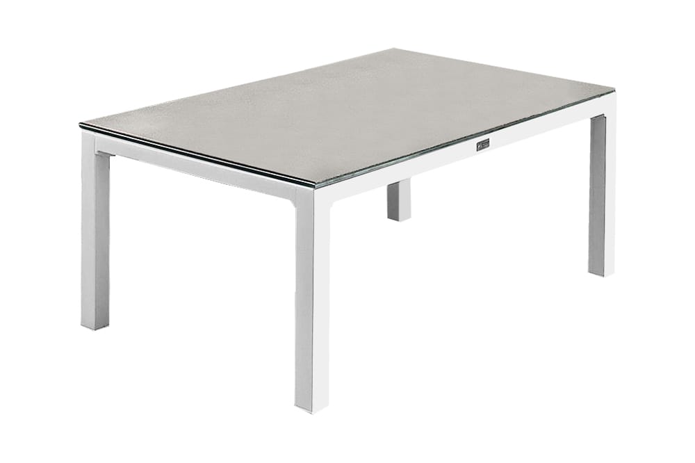 Copacabana Sofabord 120 cm - Grå/Hvit - Hagemøbler - Hagebord - Loungebord & Sofabord utendørs