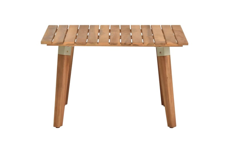 Hagesalongbord 60x60x36 cm heltre akasie - Brun - Hagemøbler - Hagebord - Loungebord & Sofabord utendørs