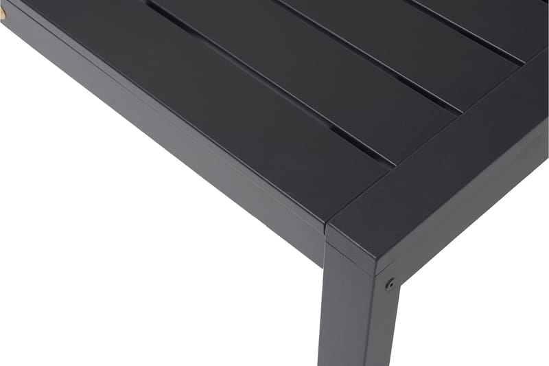 Hillerstorp Stoltö spisebord og sofabord utendørs 120 cm furu tre - Svart - Hagemøbler - Hagebord - Loungebord & Sofabord utendørs