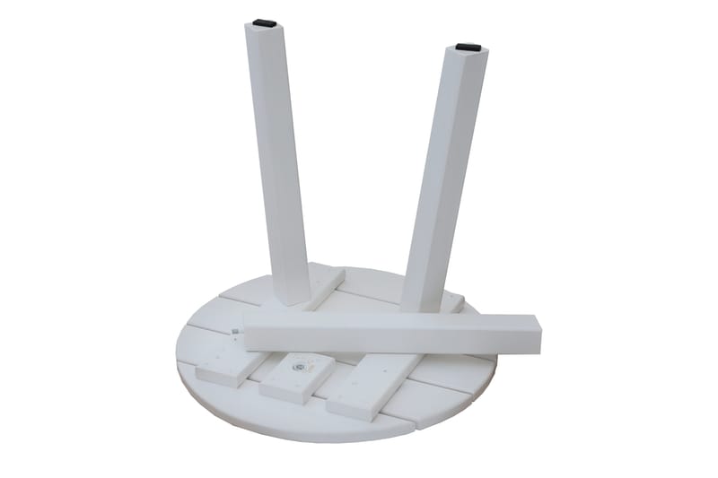 KVARNVIK Sofabord 50 Hvit - Hagemøbler - Hagebord - Loungebord & Sofabord utendørs