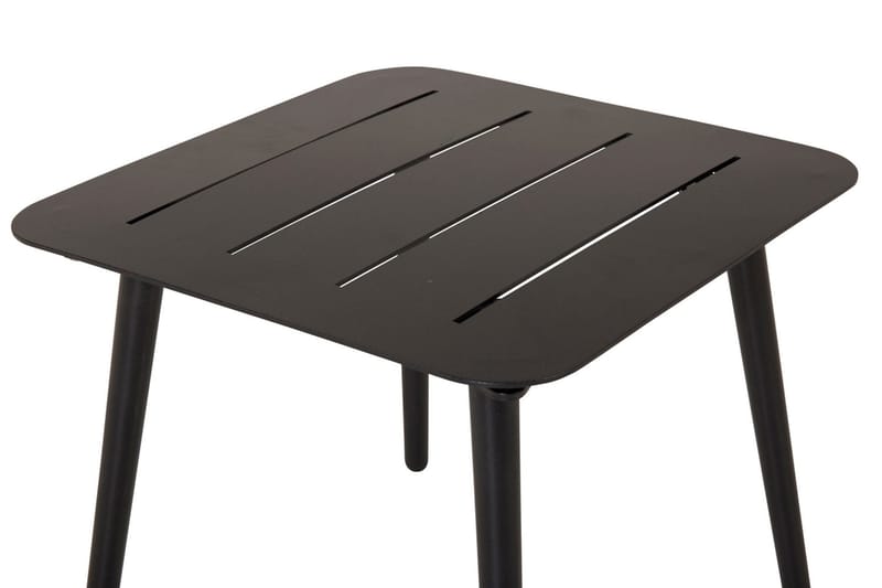 Lina Sidebord 40 cm Svart - Venture Home - Hagemøbler - Hagebord - Loungebord & Sofabord utendørs