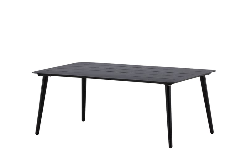 Lina Sofabord 100 cm Svart - Venture Home - Loungebord & Sofabord utendørs - Balkongbord