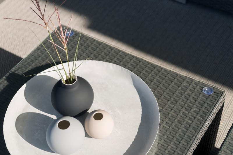 Madison Divan/Bord - Svart - Hagemøbler - Hagebord - Loungebord & Sofabord utendørs