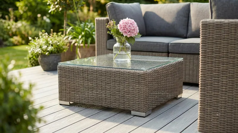 Marcus Bord 70x70 cm - Grå - Hagemøbler - Hagebord - Loungebord & Sofabord utendørs