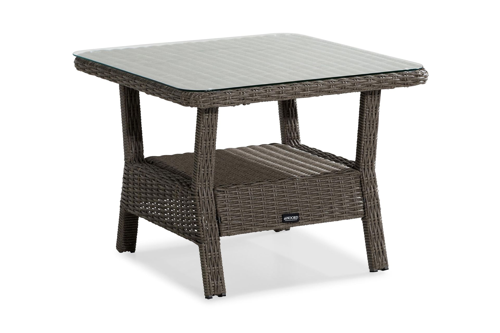 Marcus Sofabord 80x80 cm Høyt - Grå - Hagemøbler - Hagebord - Loungebord & Sofabord utendørs