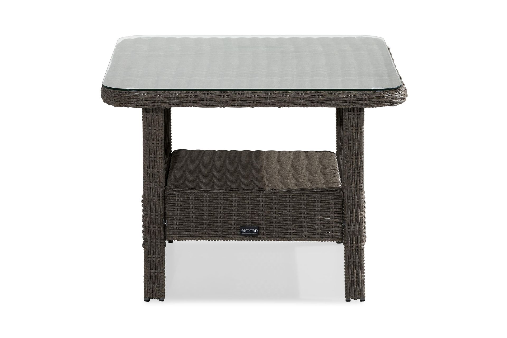 Marcus Sofabord 80x80 cm Høyt - Grå - Hagemøbler - Hagebord - Loungebord & Sofabord utendørs