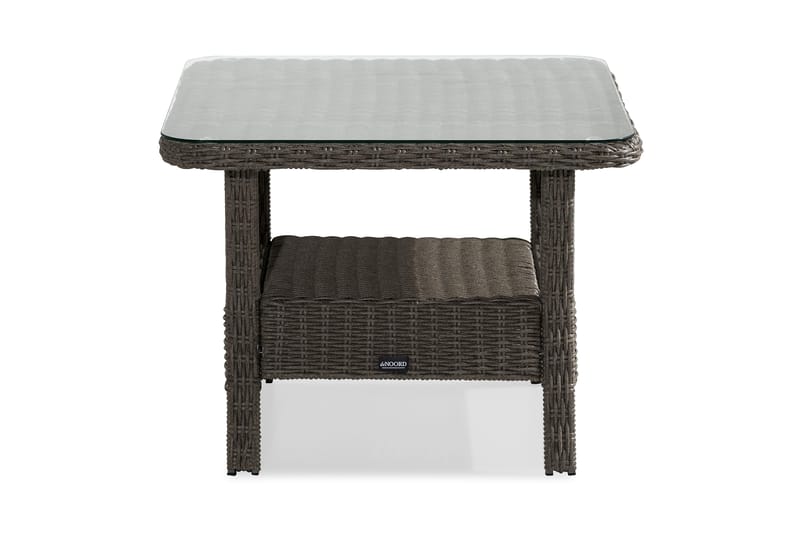 Marcus Sofabord 80x80 cm Høyt - Grå - Hagemøbler - Hagebord - Loungebord & Sofabord utendørs