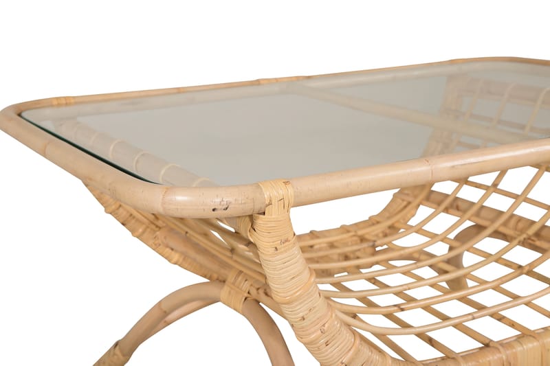 Moana Cafébord 95 cm Tre/natur - Venture Home - Loungebord & Sofabord utendørs - Balkongbord