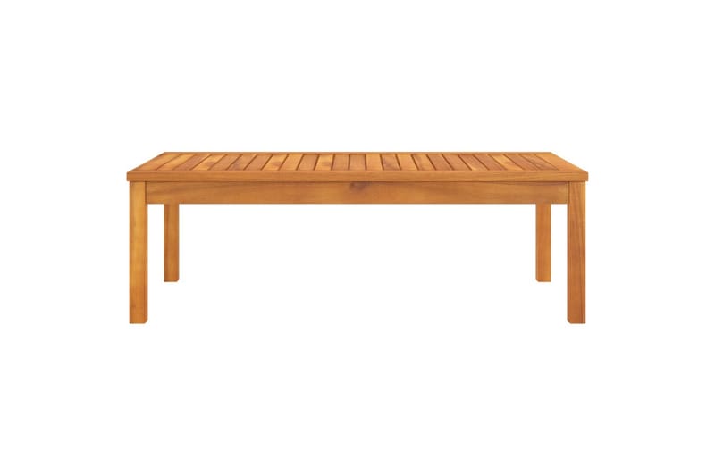 Salongbord 100x50x33 cm heltre akasie - Brun - Hagemøbler - Hagebord - Loungebord & Sofabord utendørs
