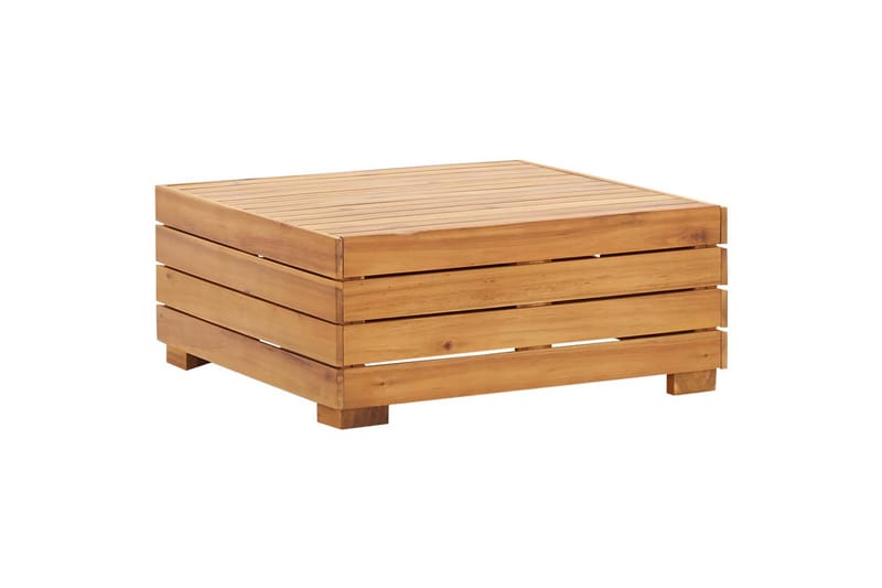 Seksjonsbord 1 stk heltre akasie - Brun - Hagemøbler - Hagebord - Loungebord & Sofabord utendørs