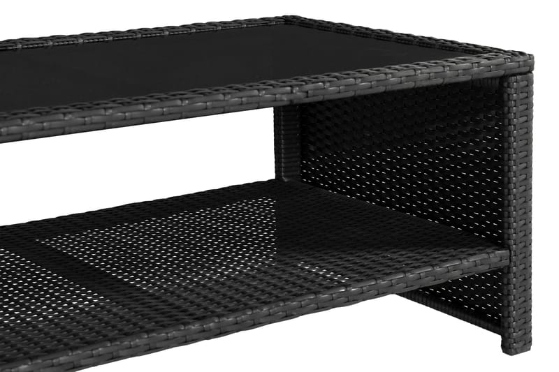 Wisconsin Bord 58 cm - Svart - Loungebord & Sofabord utendørs - Balkongbord