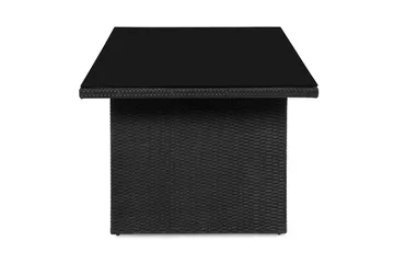 Majestic Spisebord 210x100 cm - Svart - Hagemøbler - Hagebord - Spisebord ute