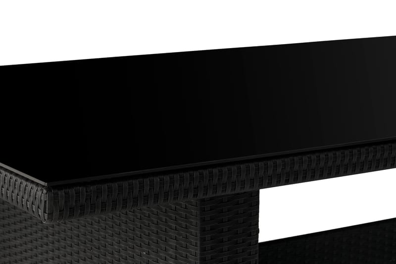 Majestic Spisebord 210x100 cm - Svart - Hagemøbler - Hagebord - Spisebord ute