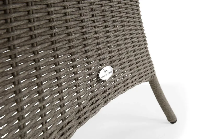 Marcus Spisebord 140 cm Rundt - Grå - Hagemøbler - Hagebord - Spisebord ute