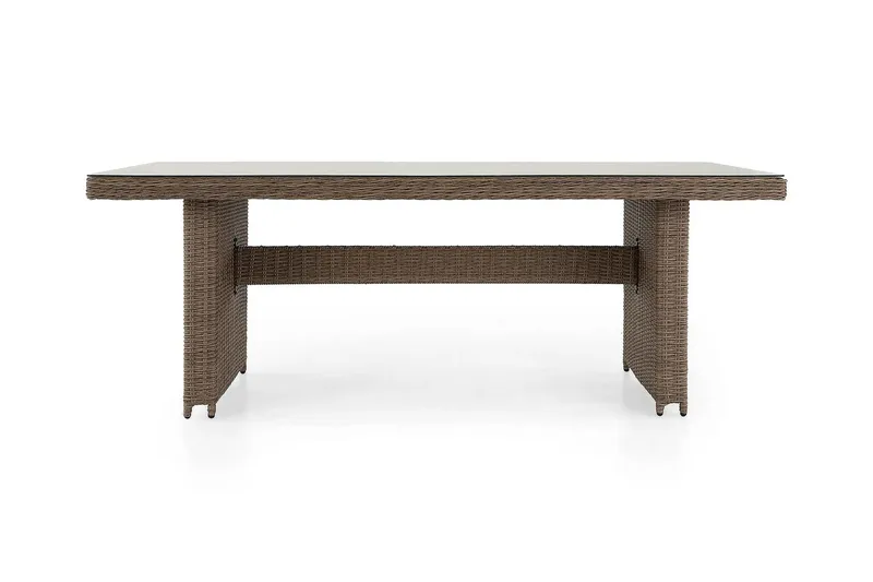 Marcus utendørs spisebord 160x90 cm, Natur